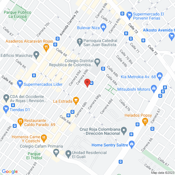 Mapa de Lotem Logística Tecnica Empresarial S.A.S.