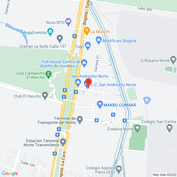 Mapa de José Ricardo Juzga Gómez S.A.S.