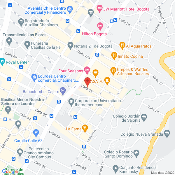 Mapa de Fidem Solutions S.A.S.