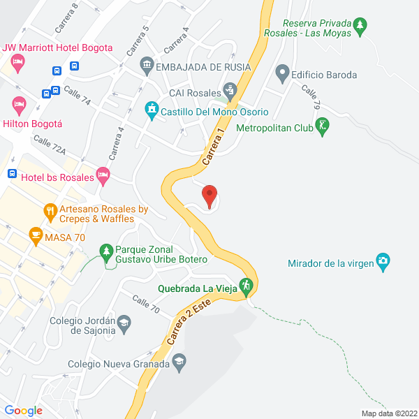 Mapa de Grupo Maravillas S.A.S.