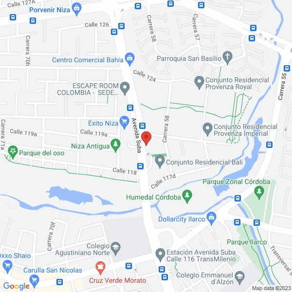 Mapa de Compañia De Refrigerios Corporativos S.A.S.