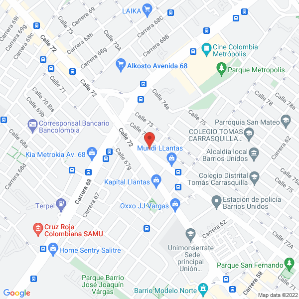 Mapa de Grupo Q Tro Tecnología S.A.S.