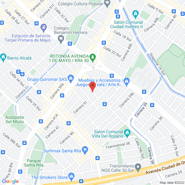 Mapa de Importadora Durángo Zuleta S.A.S.