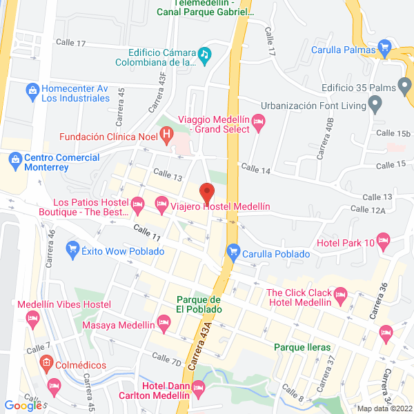 Mapa de Borjatorres S.A.S.