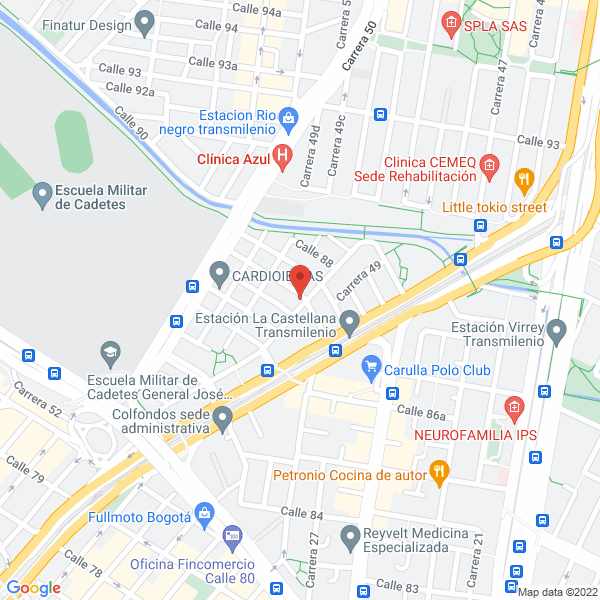 Mapa de Fork Cátering And Event Planning S.A.S.