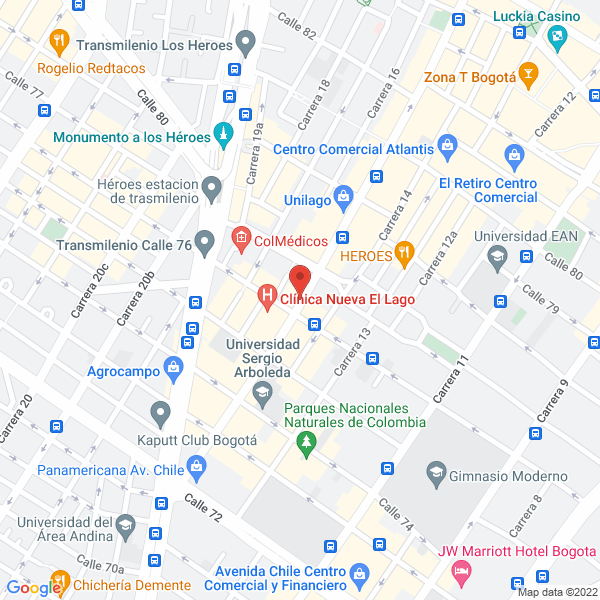 Mapa de Capital Toner Printer S.A.S.