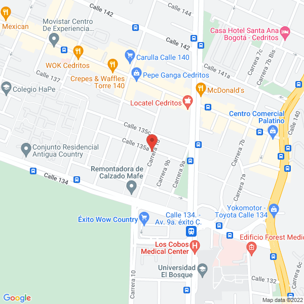 Mapa de Preludio S.A.S.