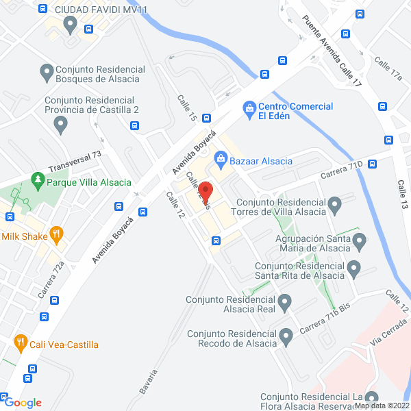 Mapa de Gimnasio La Villa S.A.S.