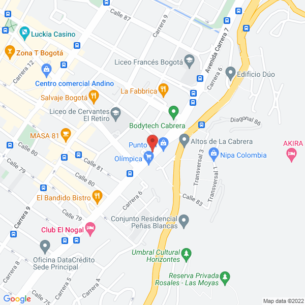 Mapa de Triviani S.A.S.