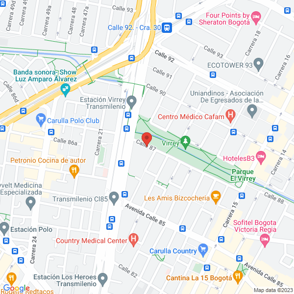 Mapa de Flower Stories S.A.S.