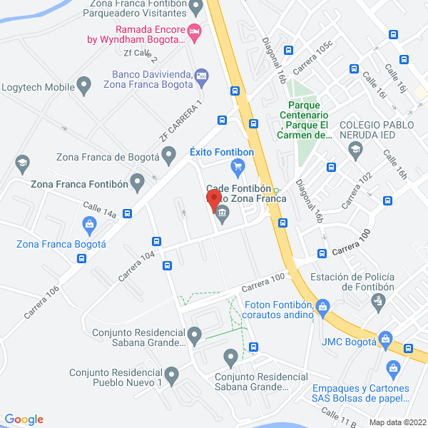 Mapa de Eavertech S.A.S.