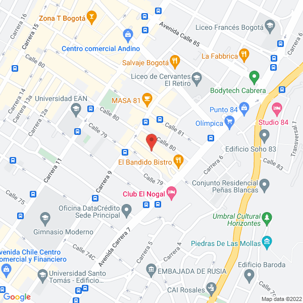 Mapa de Wulf Mark Ltda.