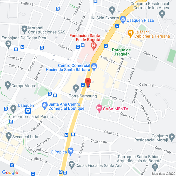 Mapa de Soma Diseños S.A.S.
