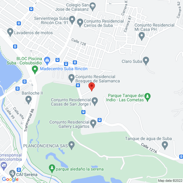 Mapa de Dservice S.A.S.