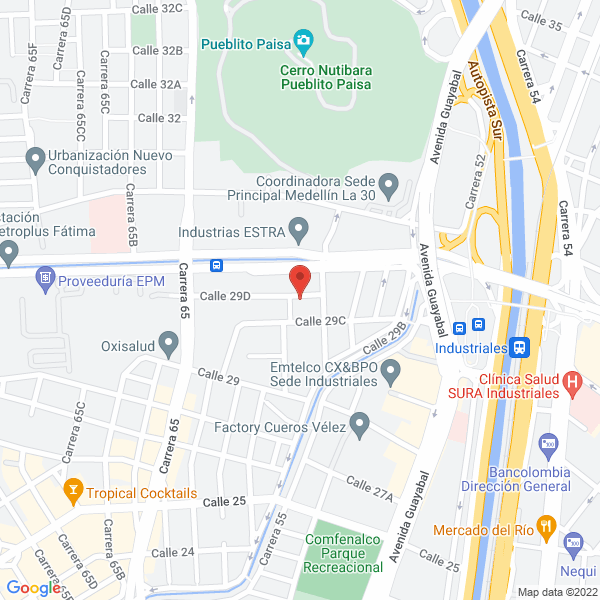 Mapa de Esnak S.A.S.