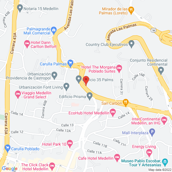 Mapa de Inversiones Once Once S.A.S
