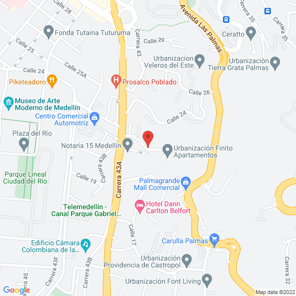 Mapa de Actualisalud S.A.S.
