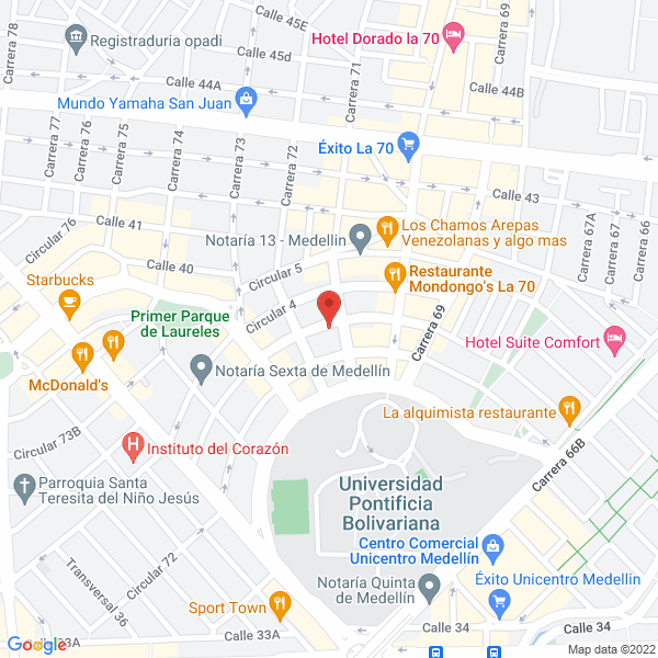 Mapa de Inversiones Diamom S.A.S