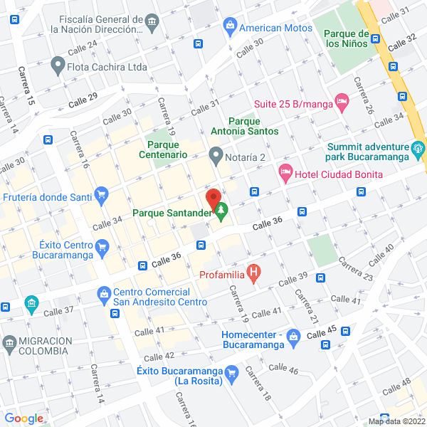 Map of Gexnova S.A.S.
