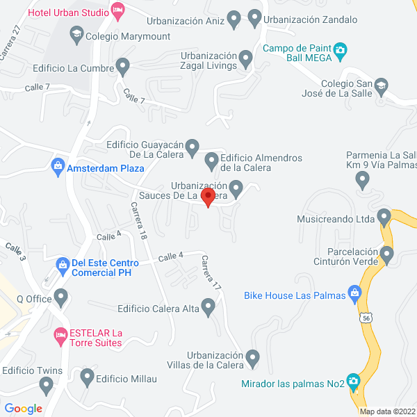 Mapa de Inversiones Y Asesorías En Salud S.A.S.