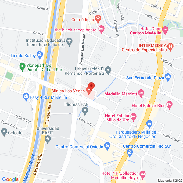 Mapa de Medivego S.A.S.
