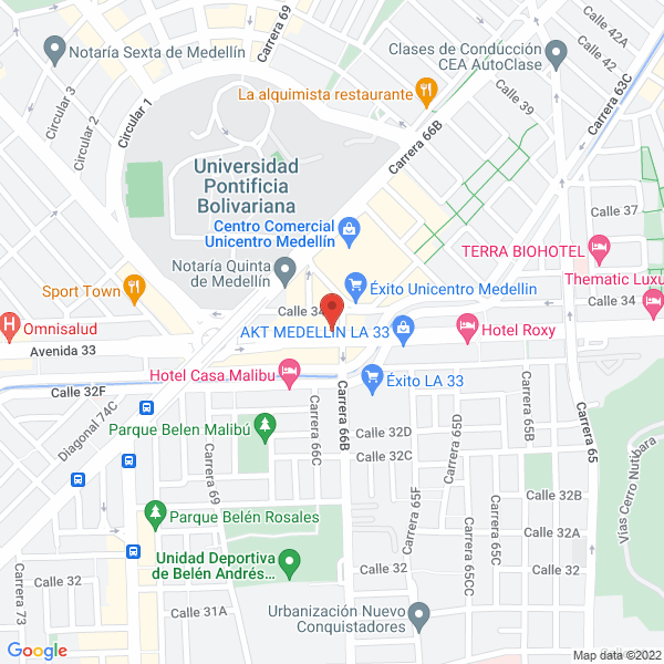 Mapa de New Marketing Medellín S.A.S.