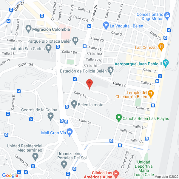 Mapa de P Tech S.A.S.