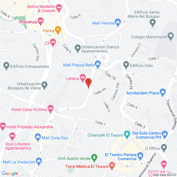 Mapa de Operinsa