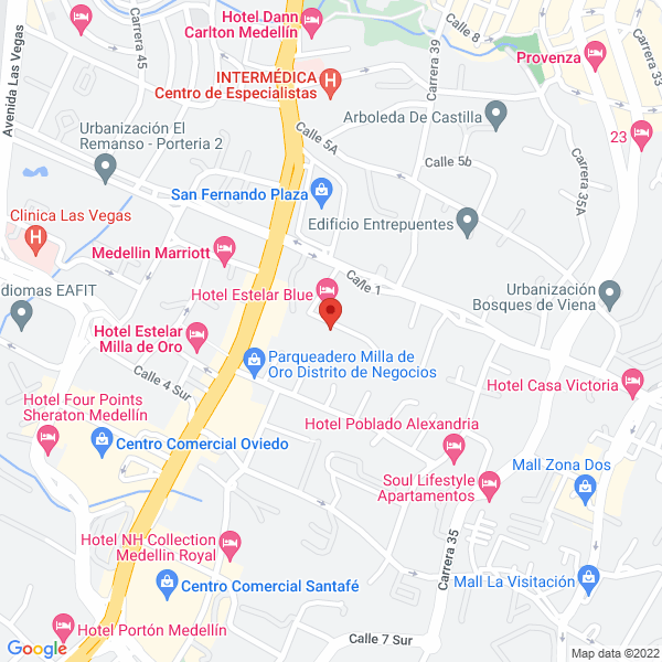 Mapa de Paidéia Educacion Y Gestion S.A.S.