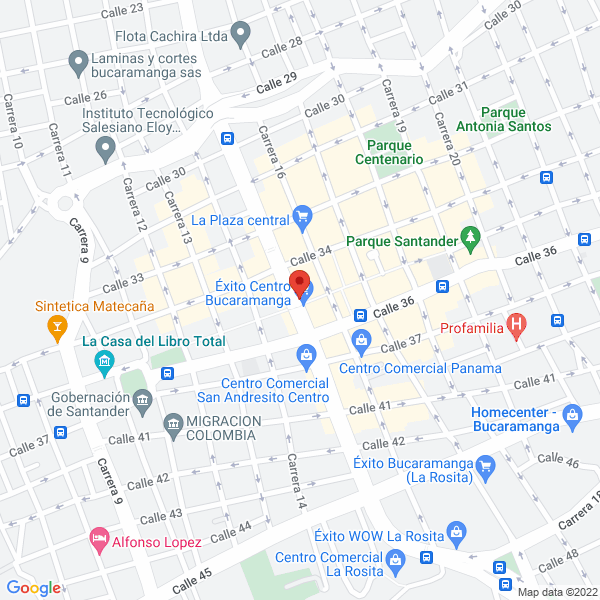 Map of Novedades La Fe