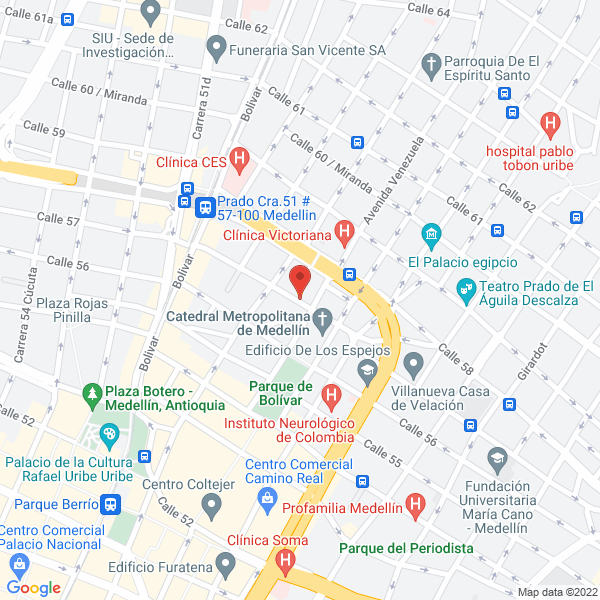 Mapa de Oftalvision Ltda.