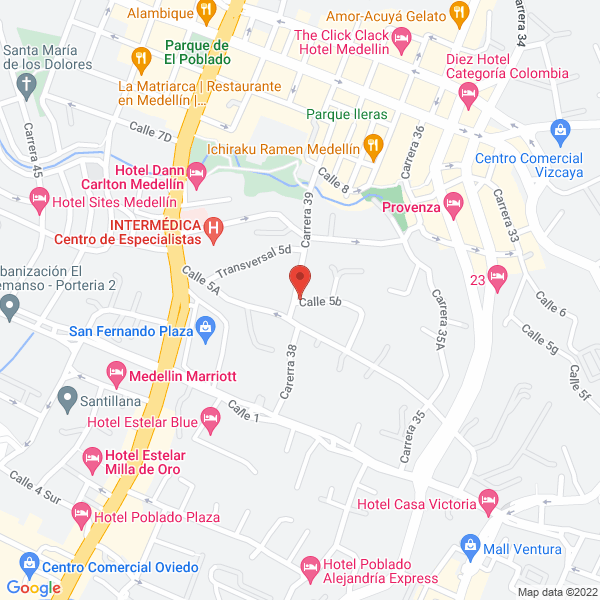Mapa de Saldarriaga Food S.A.S.
