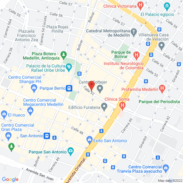 Mapa de Oses Coal Sas