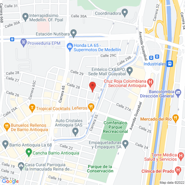Mapa de Industrias Metalmec Rrr S.A.S
