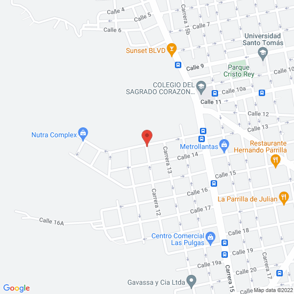 Map of Sala De Belleza Sandra García
