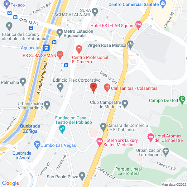 Mapa de Sweetland S.A.S.