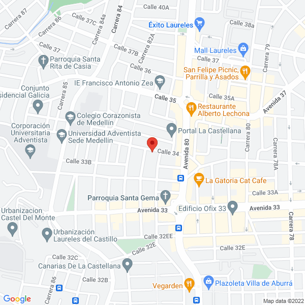 Mapa de Sealand Worldwide Logistics S.A.S.
