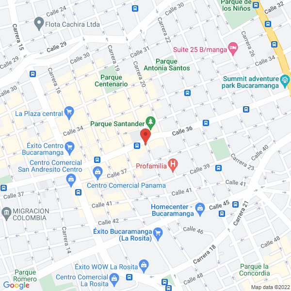 Map of Saviroj Consultorías & Proyectos S.A.S.