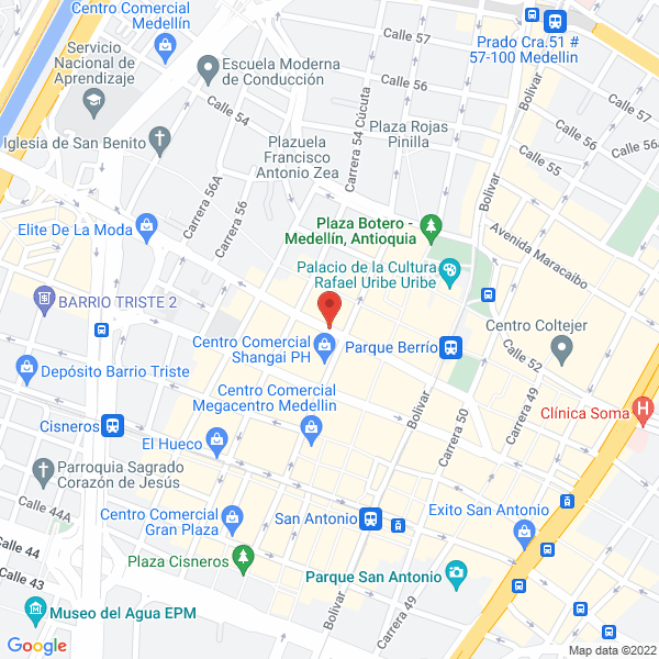 Mapa de Entreno Idiomas S.A.S.