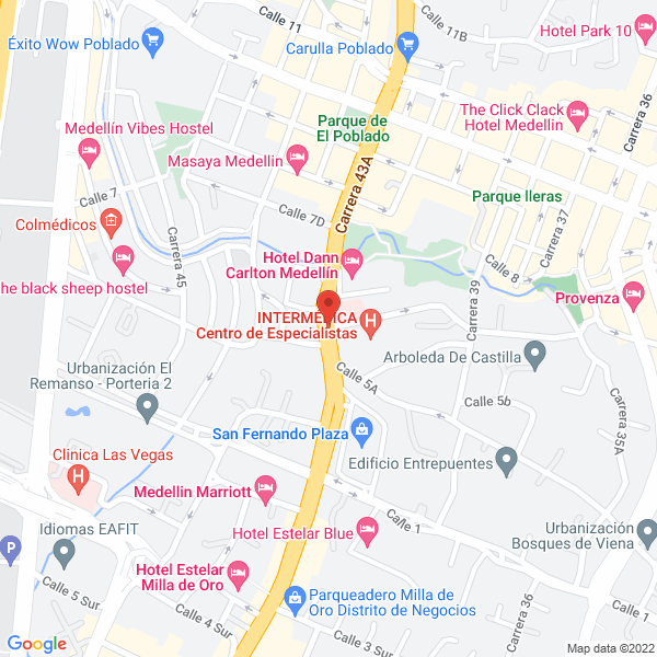 Mapa de Sedación Calma S.A.S