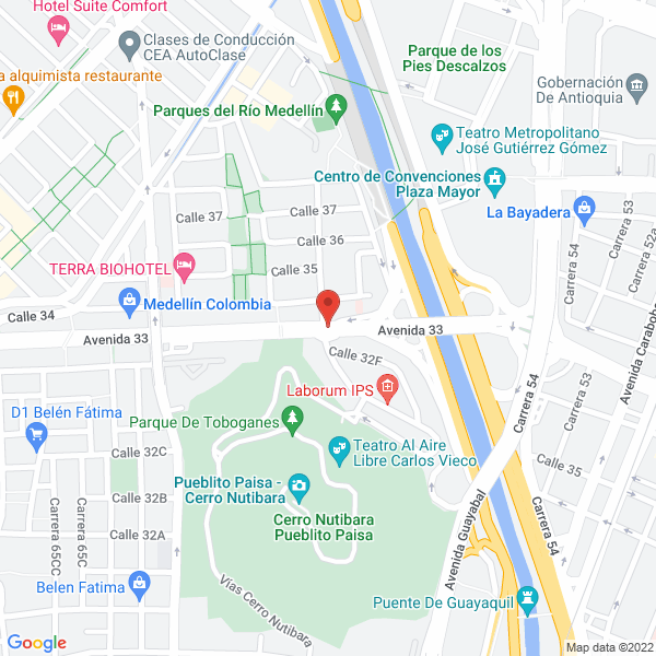 Mapa de C.K.W. Investments Corporations Ltda