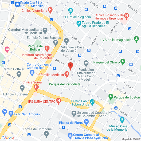 Mapa de Master Frio S.A.S