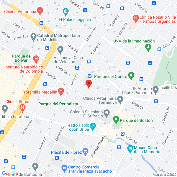 Mapa de Politécnico Andino Ltda