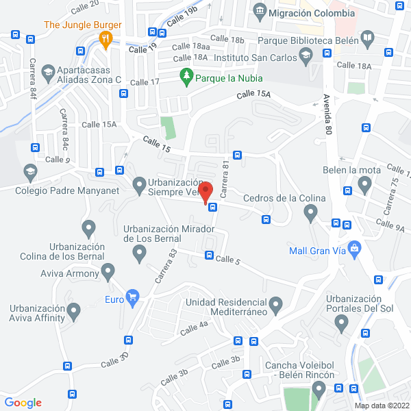 Mapa de Vision Gerencial Group S.A.S
