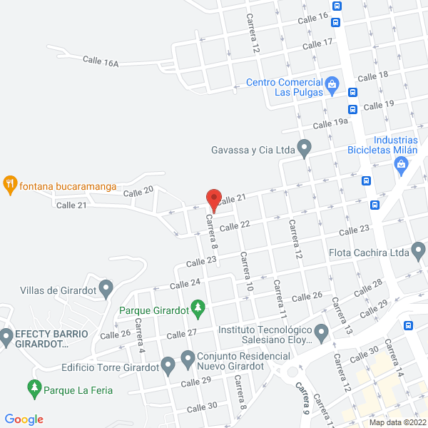 Map of La Casa De La Lavadora De Juanda