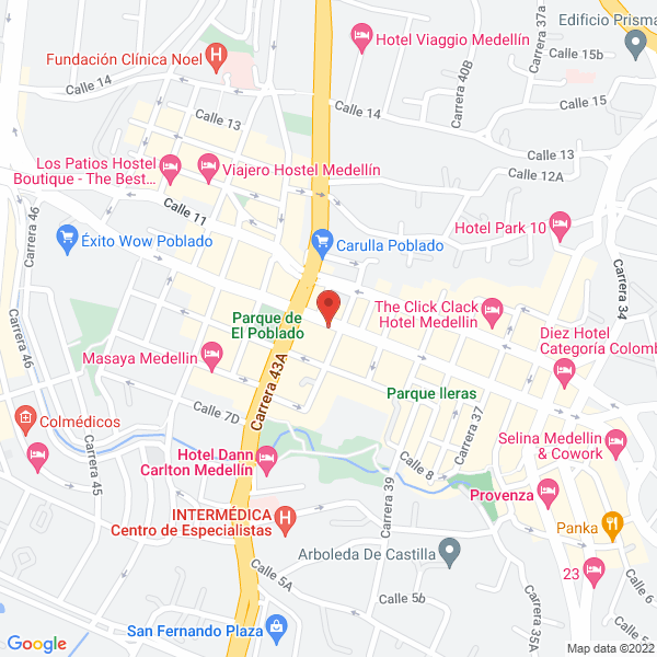 Mapa de Cofin Co