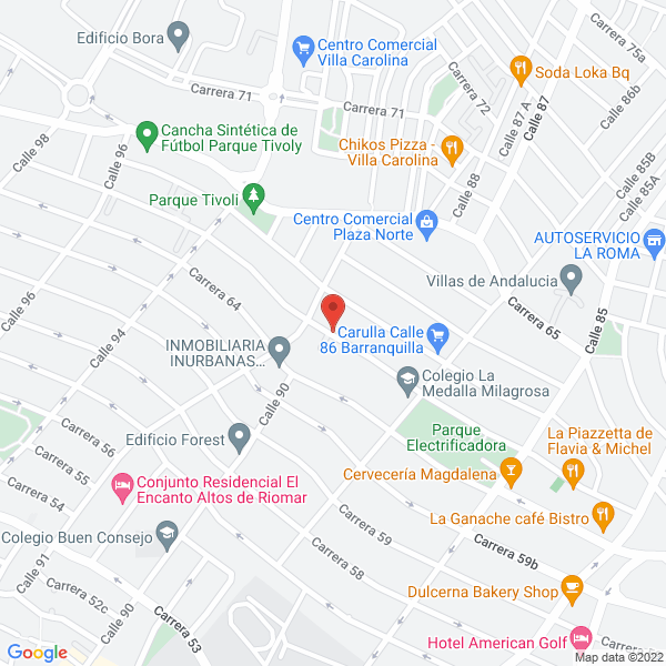 Map of Tapia Cure Luis David