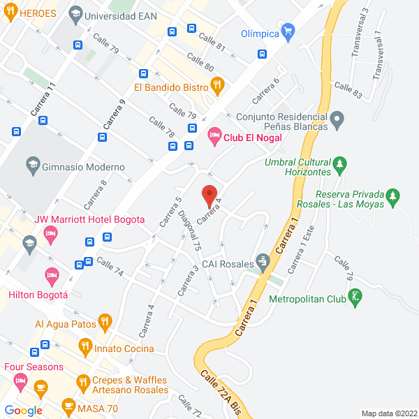 Mapa de Tapias Rodríguez Y Cía. S. En C.
