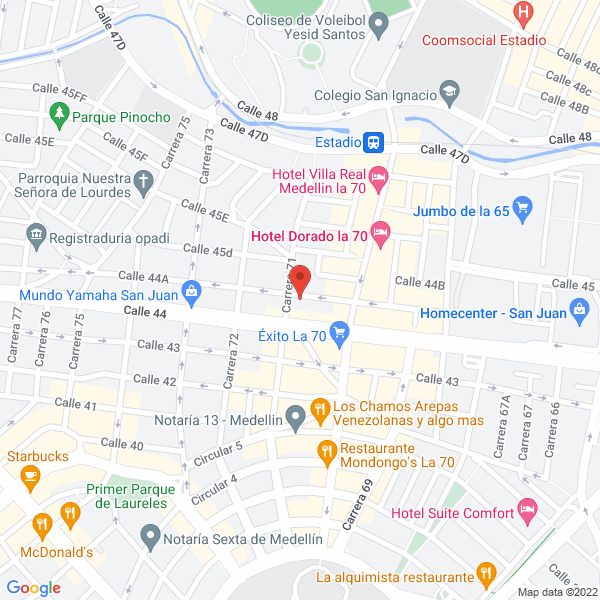 Mapa de Taxímetros Marcar