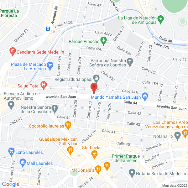 Mapa de Tca Tecnicerva Básculas
